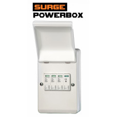 3 Phase Surge protection in Metal Enclosure, Comes with 4 pole Surge protector		